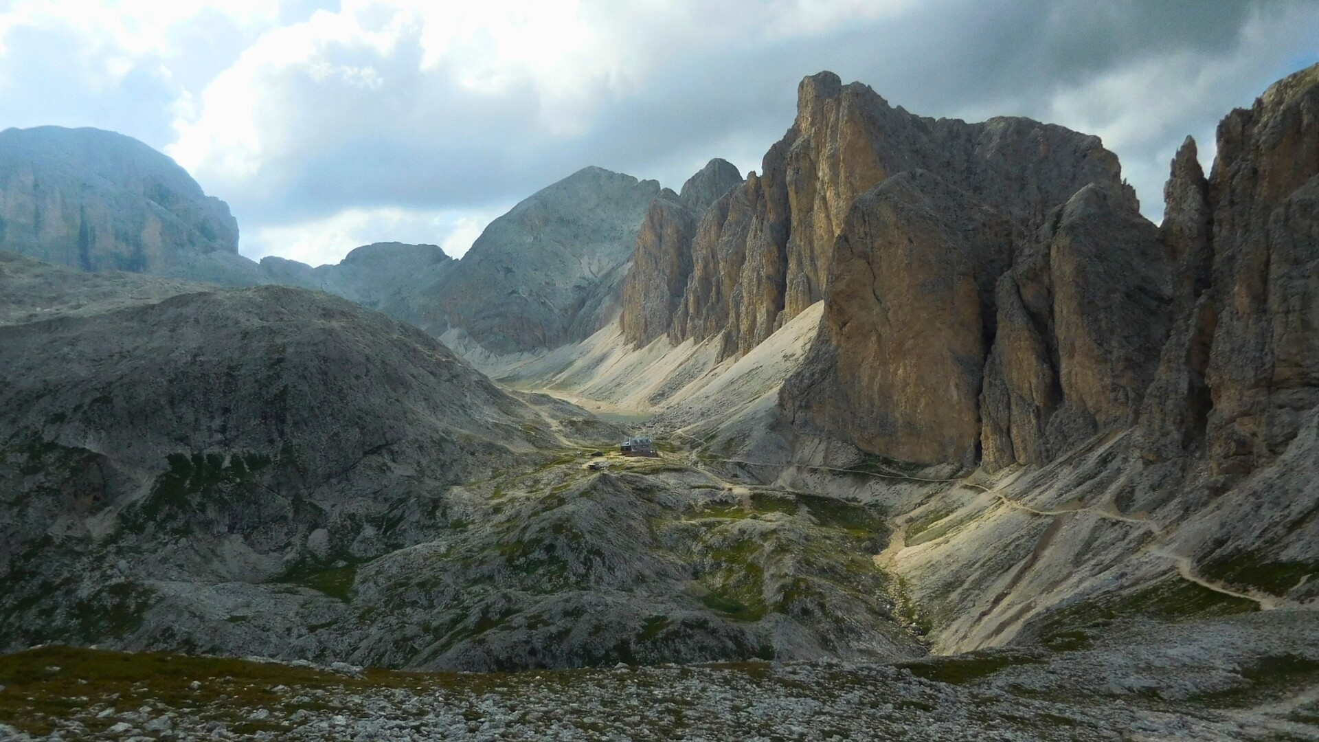 Passo della Zigolada (Catinaccio) - Dolomites - Italie