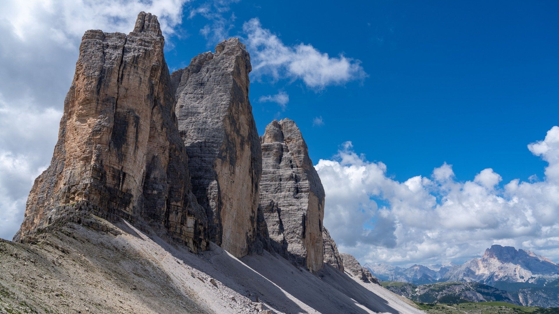 Les trois cimes de Lavaredo - Tre Cime di Lavaredo - Dolomites, Italie